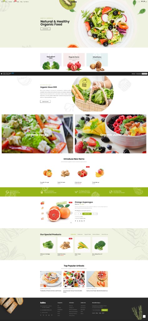 Daily Basket অর্গানিক স্টোর প্রিভিউ